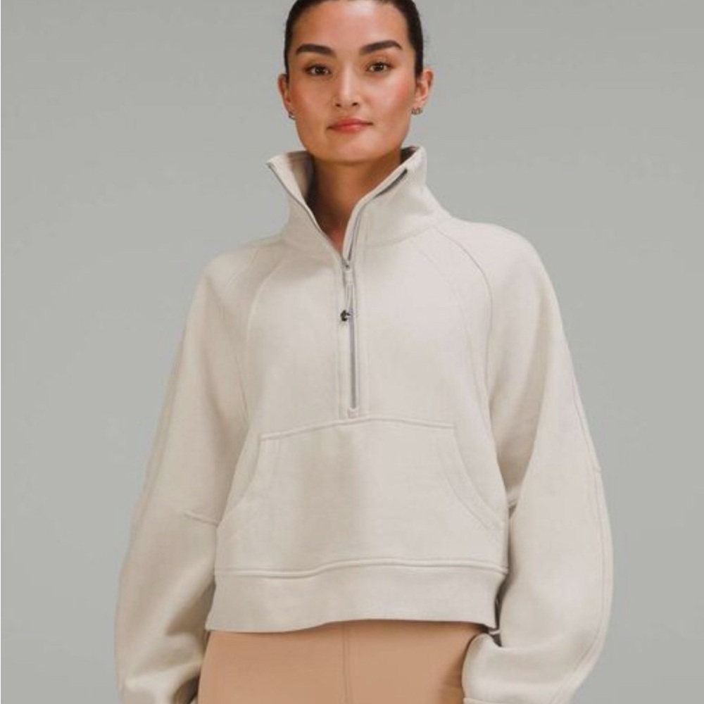 Lululemon scuba oversized half-zip hoodie